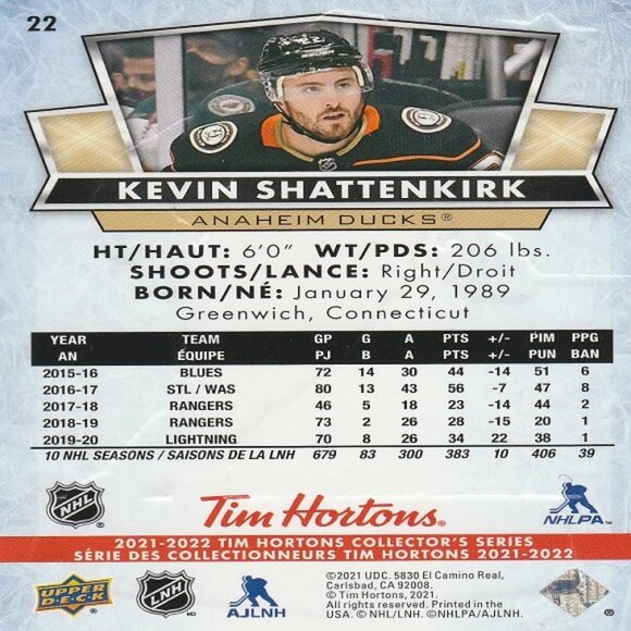 Kevin Shattenkirk  Anaheim Ducks NHL Hockey Card Collection - 2 Card Set - Picture 3 of 5
